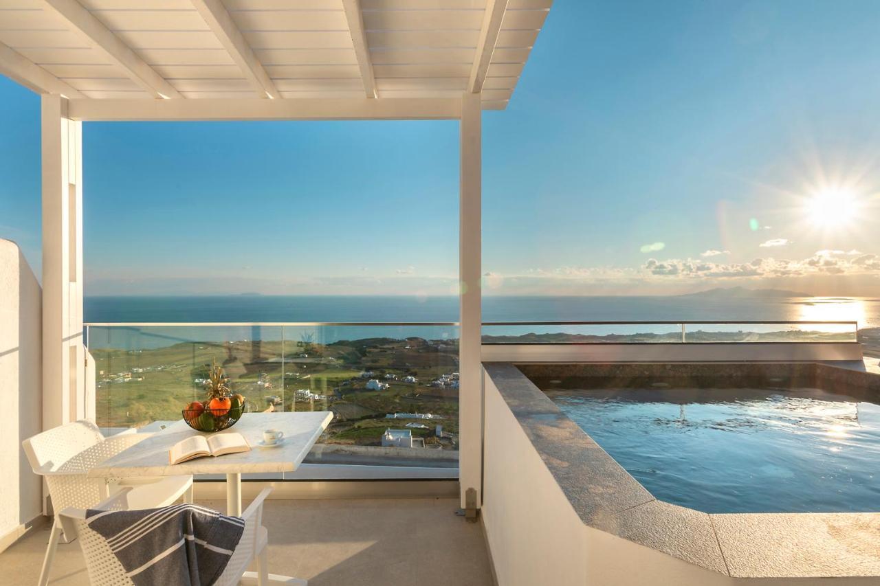 La Estrella 4 Suites With Sea View & 4 Prive Hot Tub Vourvoúlos المظهر الخارجي الصورة