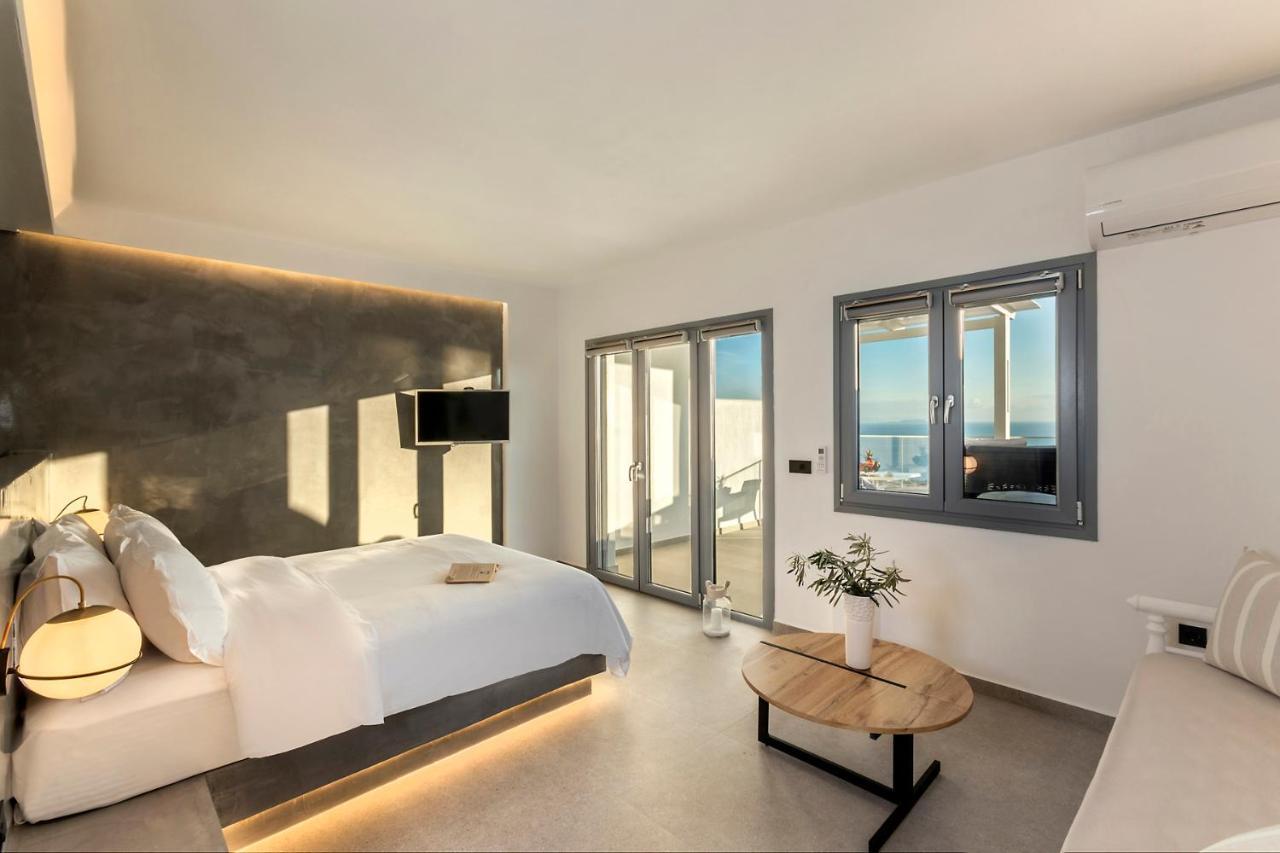 La Estrella 4 Suites With Sea View & 4 Prive Hot Tub Vourvoúlos المظهر الخارجي الصورة
